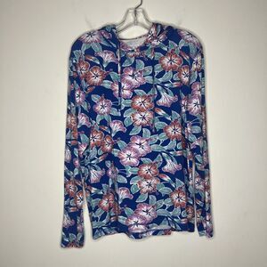 Chubbies Blue Floral Hoodie